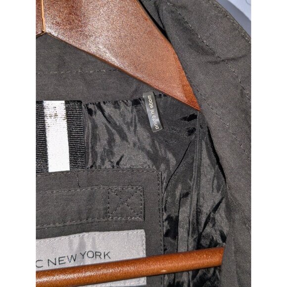 Marc New York Andrew Marc Mens XL Utility Jacket Black Button Pockets - Picture 12 of 15